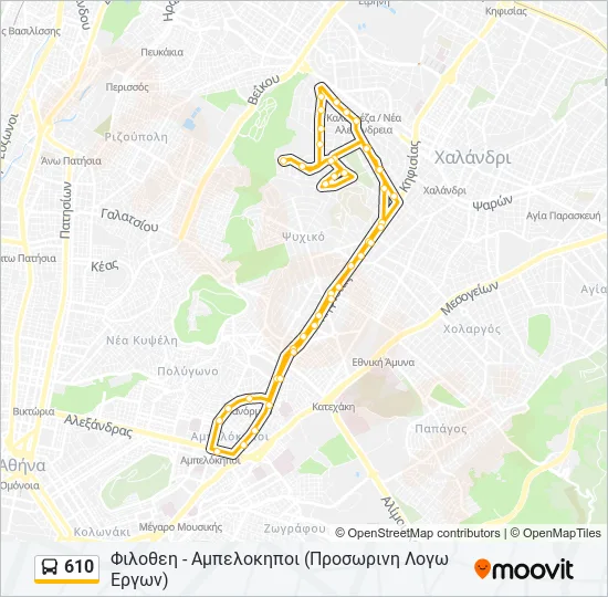 610  Line Map