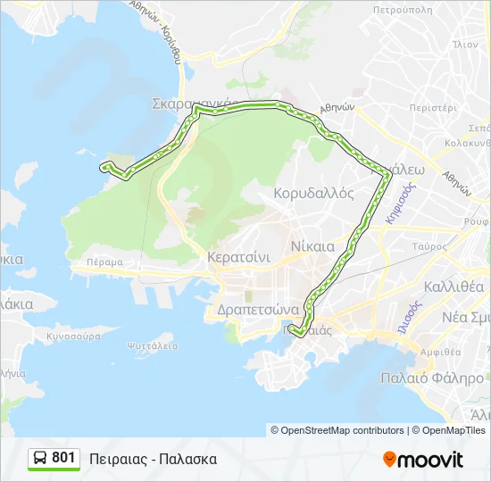 801  Line Map