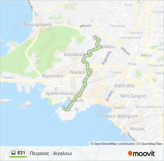 831  Line Map