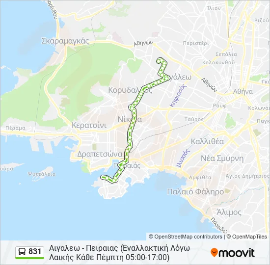 831  Line Map