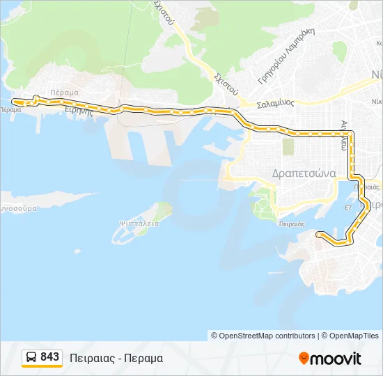 843  Line Map