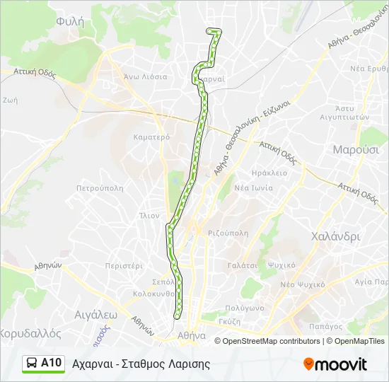 Α10  Line Map