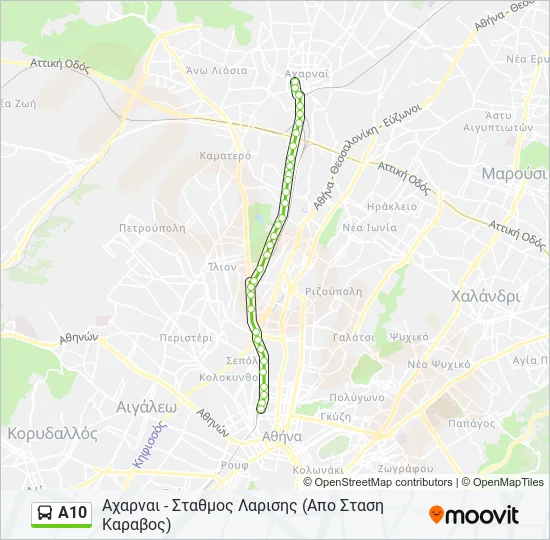 Α10  Line Map
