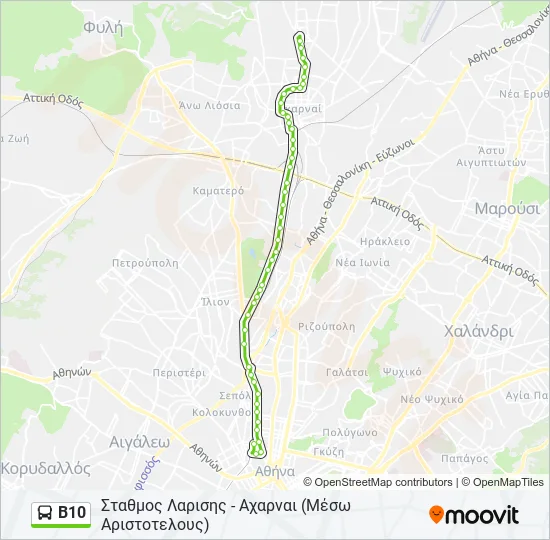 Β10  Line Map