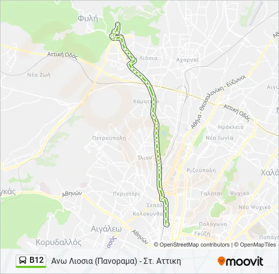Β12  Line Map