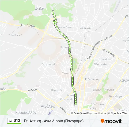Β12  Line Map