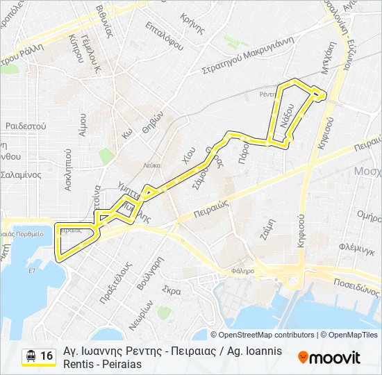 16  Line Map