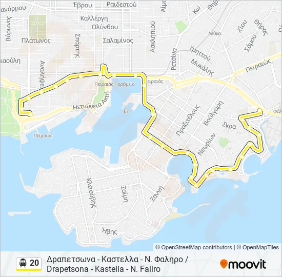 20  Line Map