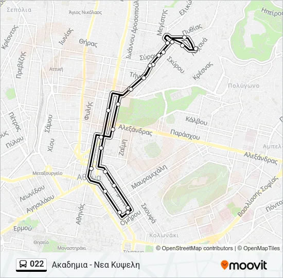 022 Bus Line Map