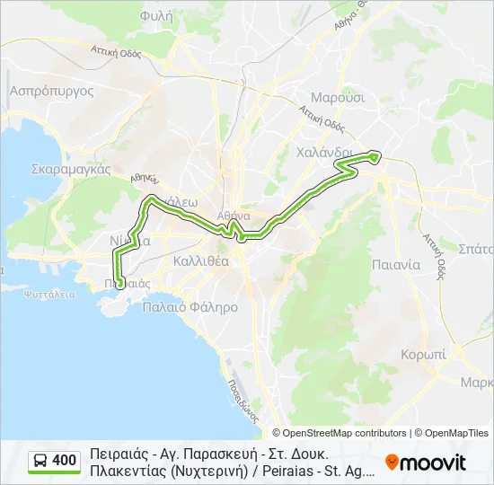 400  Line Map