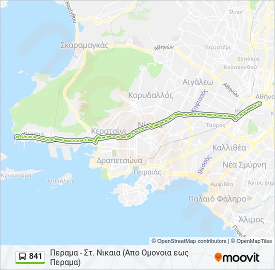 841  Line Map