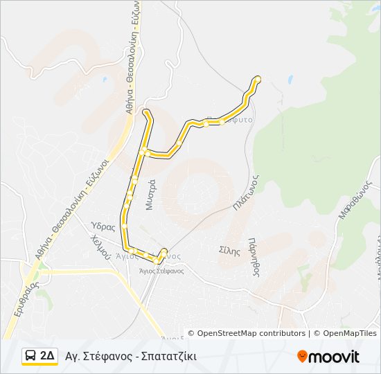 2Δ bus Line Map