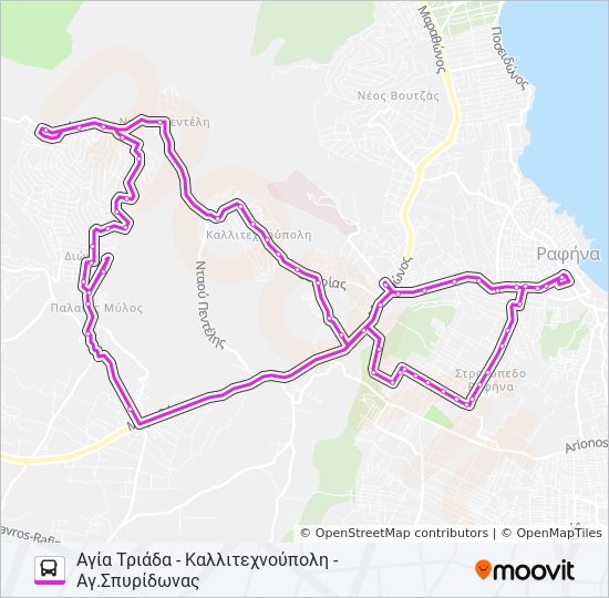 ΓΡΑΜΜΉ 4 bus Line Map