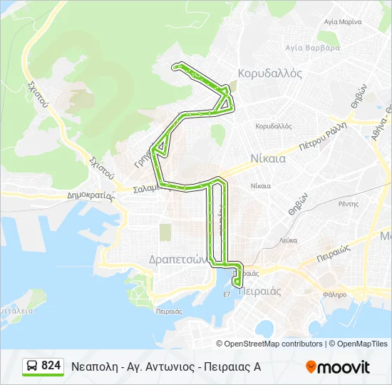 824  Line Map