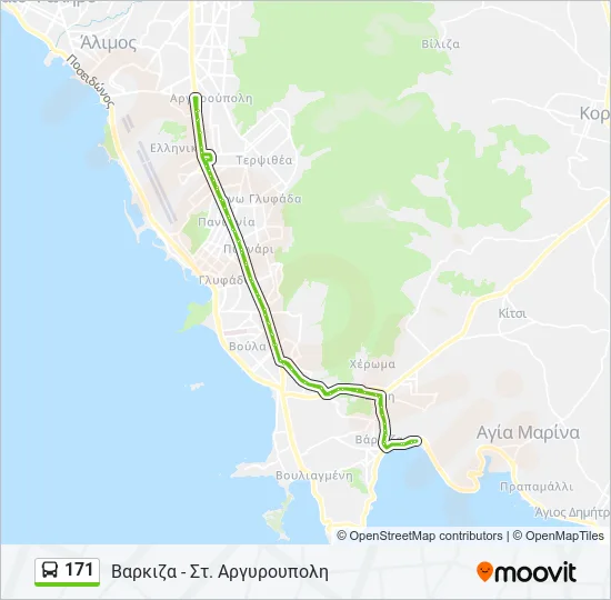 171  Line Map