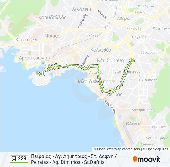 229  Line Map