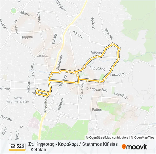 526  Line Map
