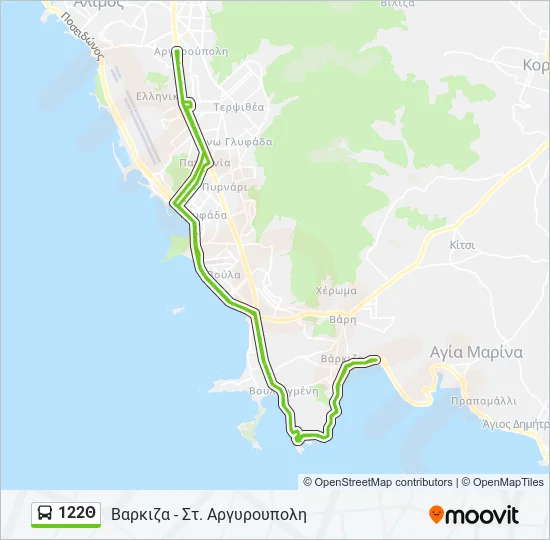 122Θ  Line Map