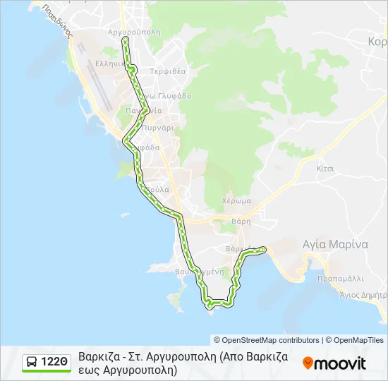 122Θ  Line Map