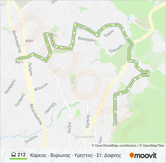 212  Line Map