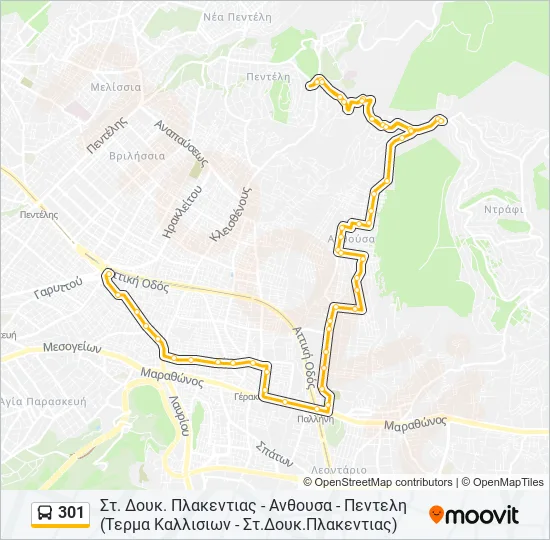 301  Line Map