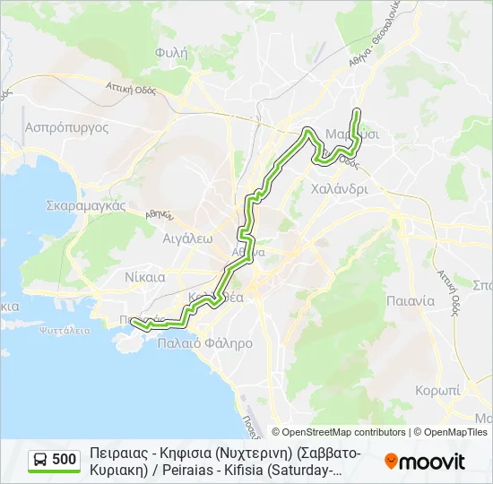 500  Line Map