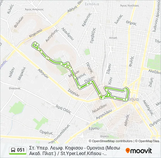 051  Line Map