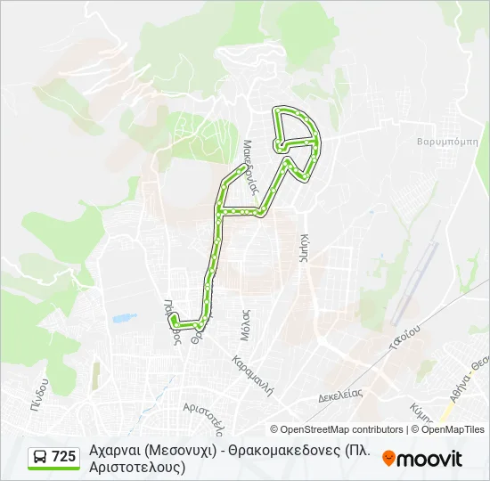 725  Line Map