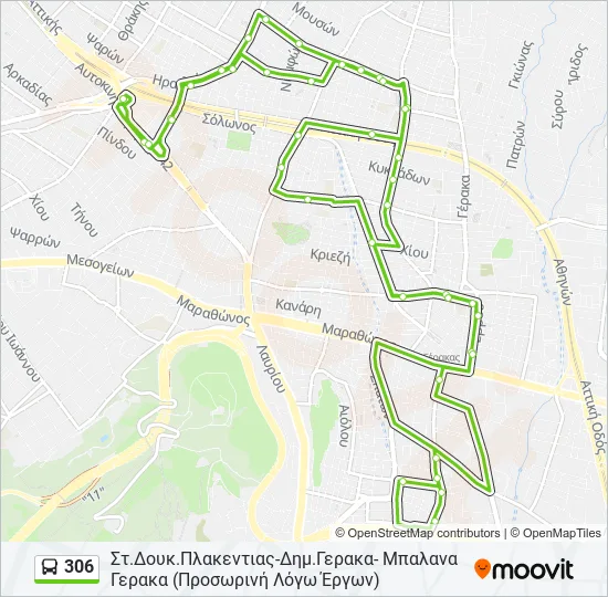 306  Line Map