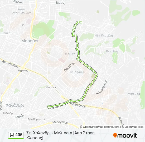 405  Line Map