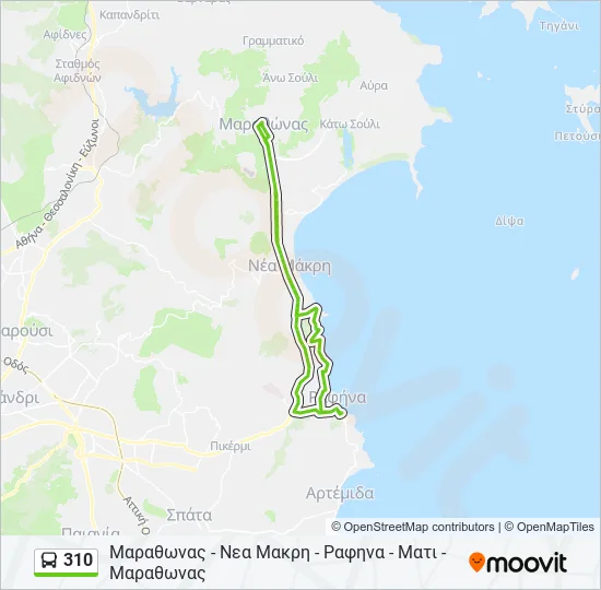 310  Line Map
