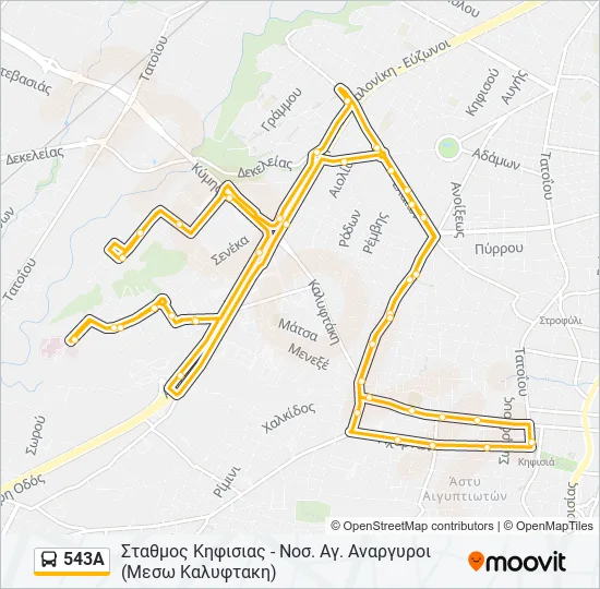 543Α  Line Map