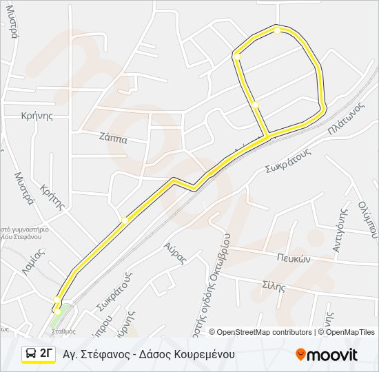 2Γ bus Line Map