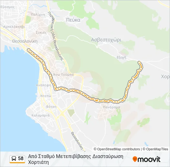 58  Line Map