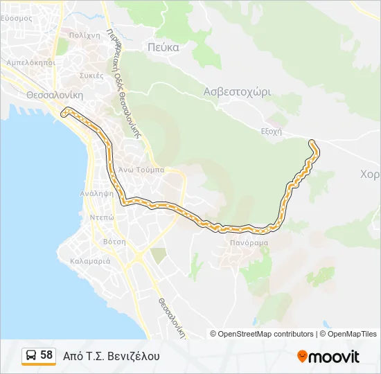 58  Line Map