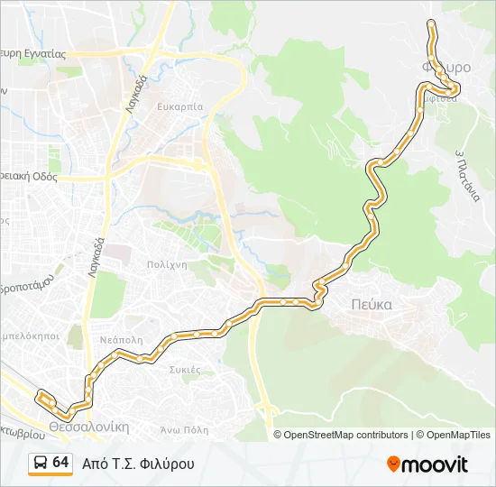 64  Line Map