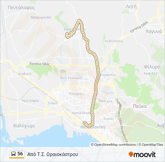 56  Line Map