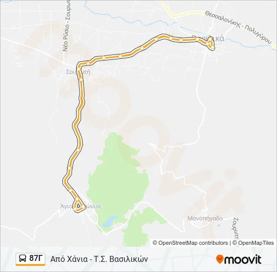 87Γ  Line Map
