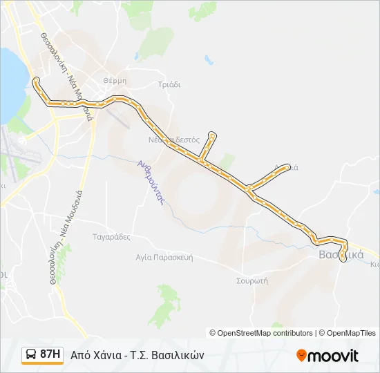 87Η  Line Map