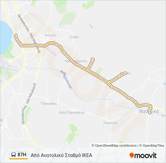 87Η  Line Map