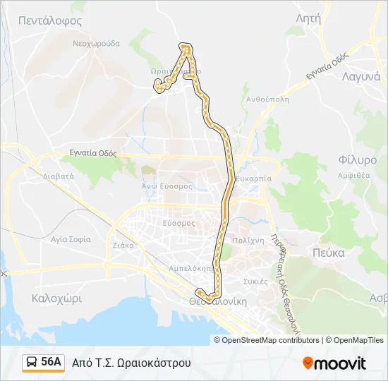 56Α  Line Map