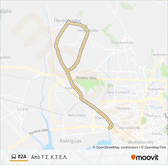 82Α  Line Map