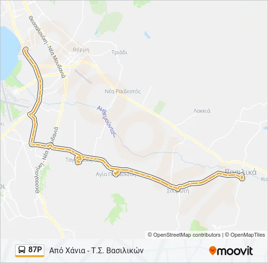 87Ρ  Line Map