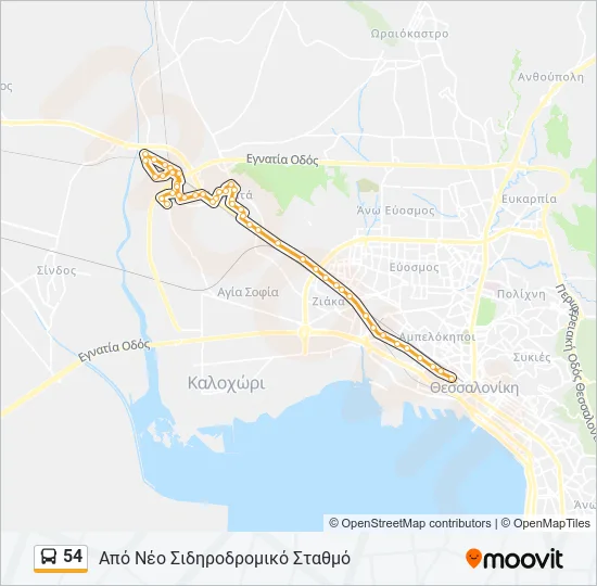 54  Line Map