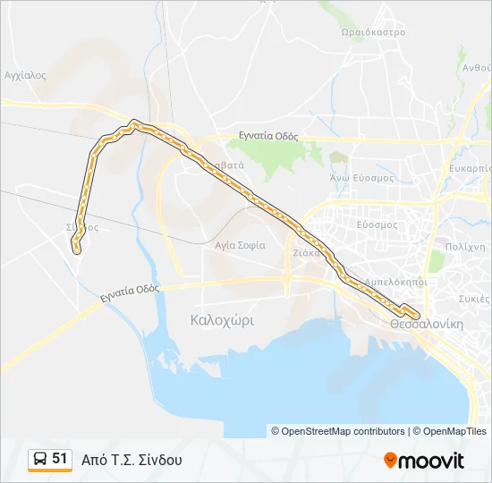 51  Line Map