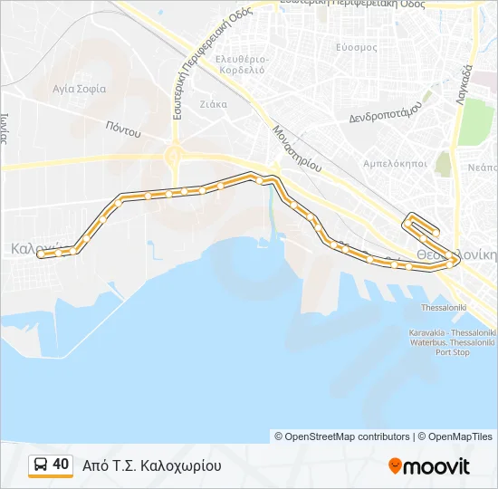 40  Line Map