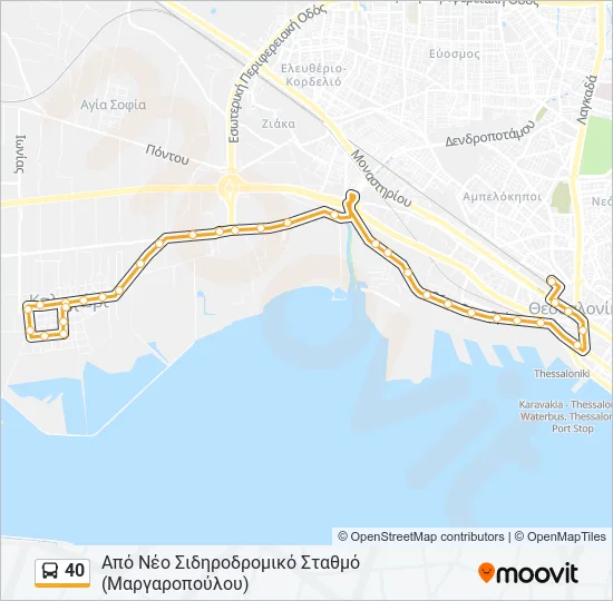 40  Line Map