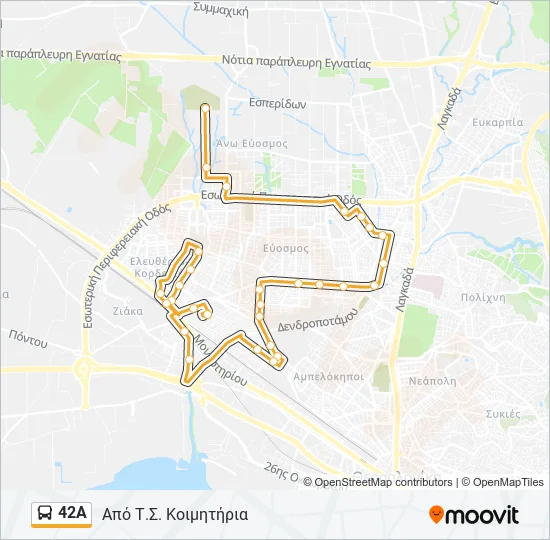 42Α  Line Map