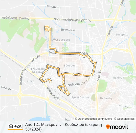 42Α  Line Map