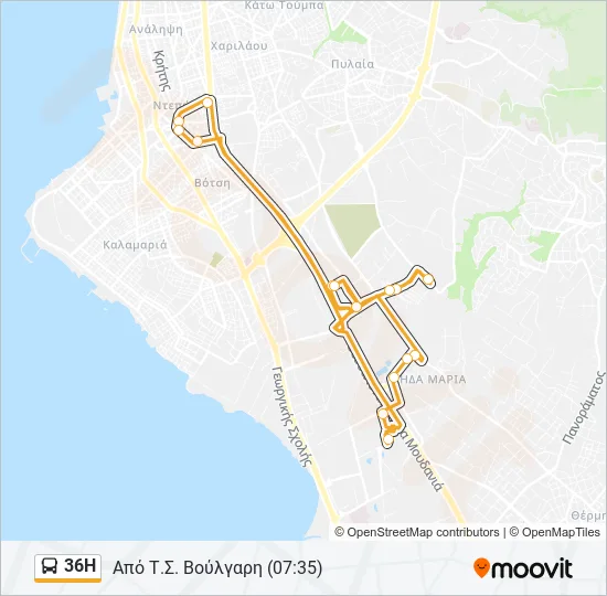 36Η  Line Map